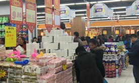 祝贺日照凌云超市盛大开业-欧正美陈，值得信赖